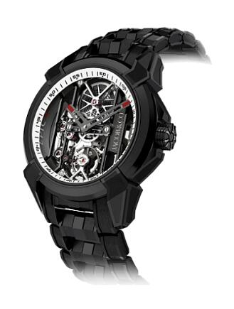 Jacob & Co EX100.21.PS.WB.A21AA Epic X Black Titanium Bracelet Replica watch